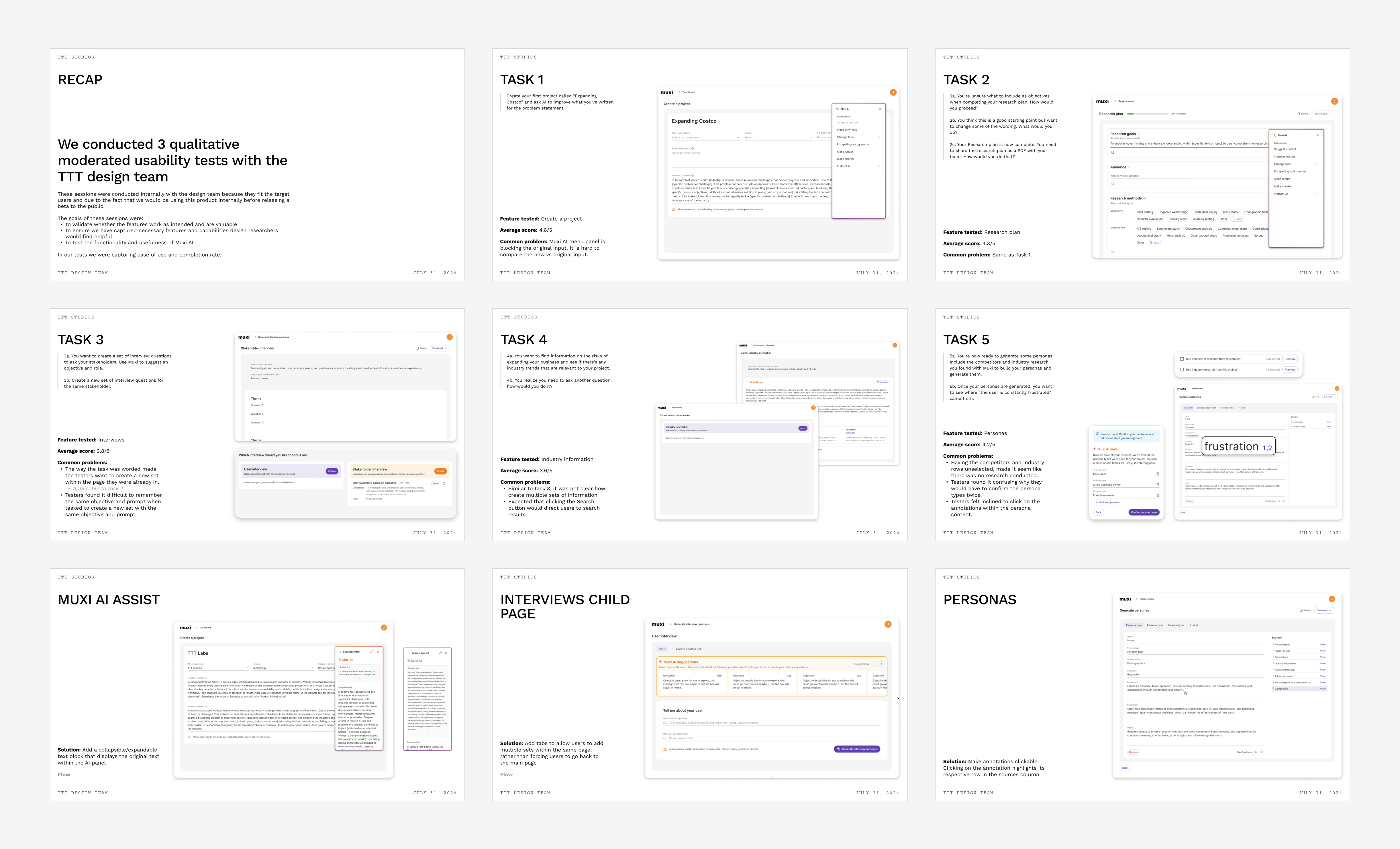 Iterations of the AI placement and behaviours